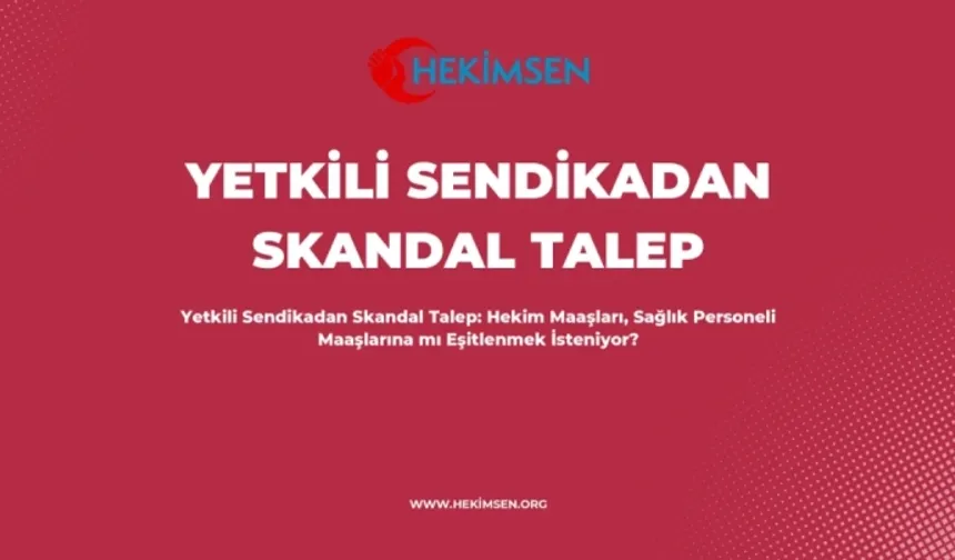 Kaostan Beslenen Sendika Sağlık Personelini 3 Kuruşuna Göz Dikti