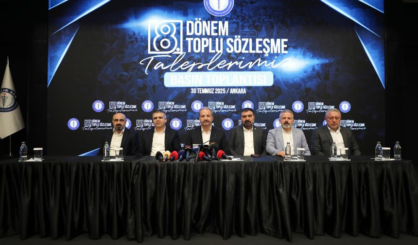 Sağlık-Sen, 8. Dönem Toplu Sözleşme Taleplerini Açıkladı