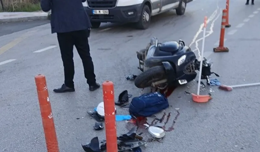 Ambulansın çarptığı üniversite öğrencisi hayatını kaybetti