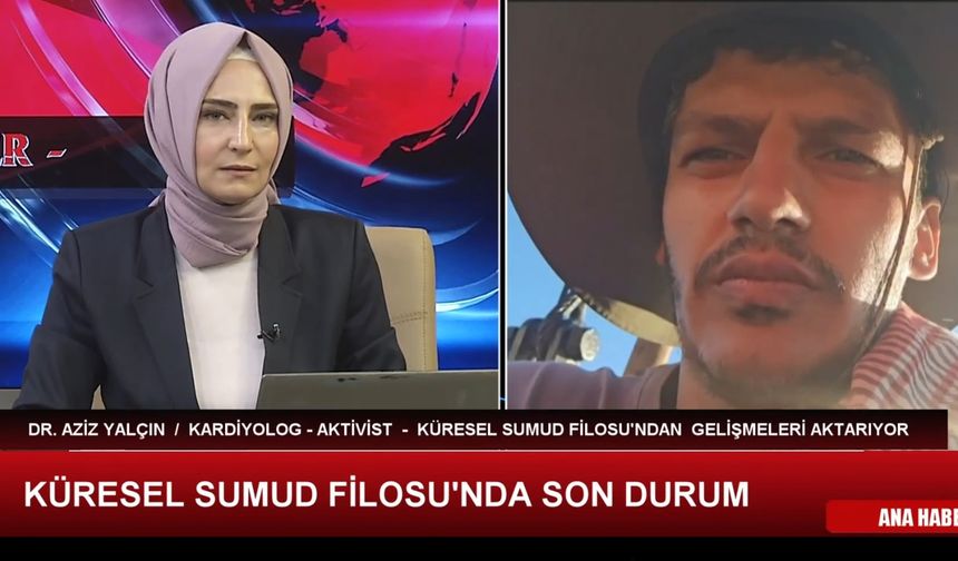 Sumud Filosunda Türk Doktor Aziz Yalçın Gözaltına Alındı