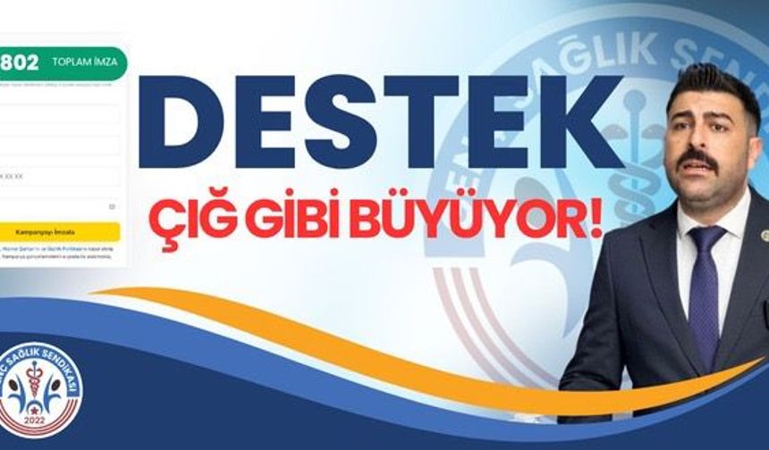 Sağlık Emekçilerinden Tarihi Destek: 36 Saatte 50 Bin İmza