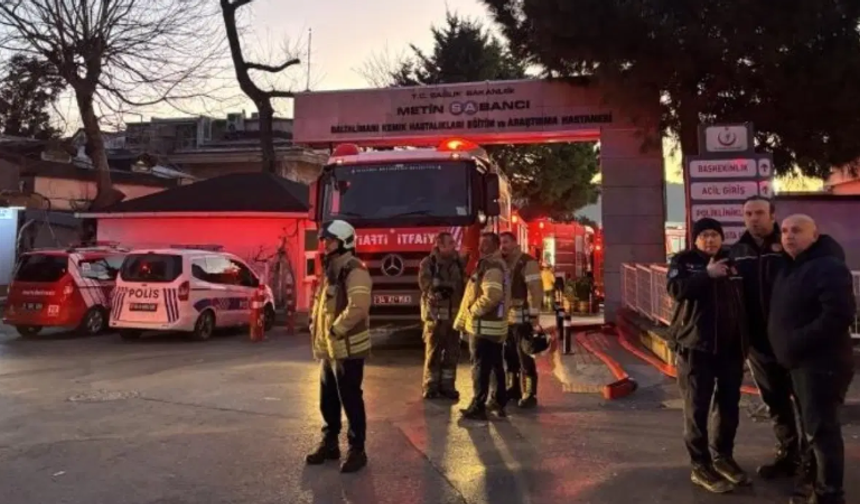 Eğitim ve Araştırma Hastanesi’nde korkutan yangın: Hastalar tahliye edildi!