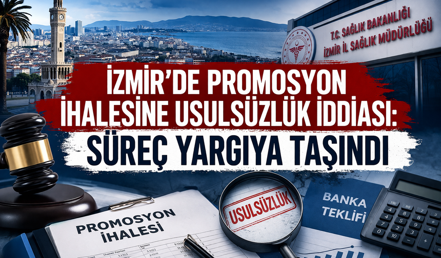İzmir’de Promosyon İhalesine Usulsüzlük İddiası: Süreç Yargıya Taşındı
