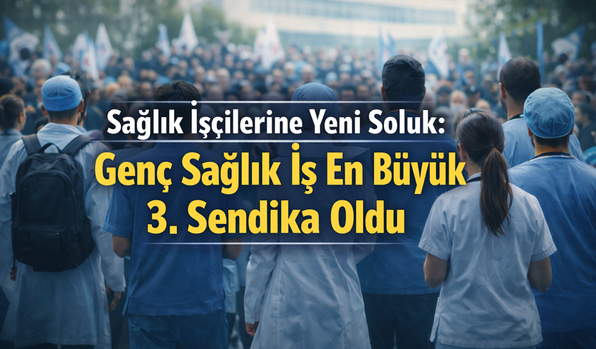 Sağlık İşçilerine Yeni Soluk: Genç Sağlık İş En Büyük 3. Sendika Oldu