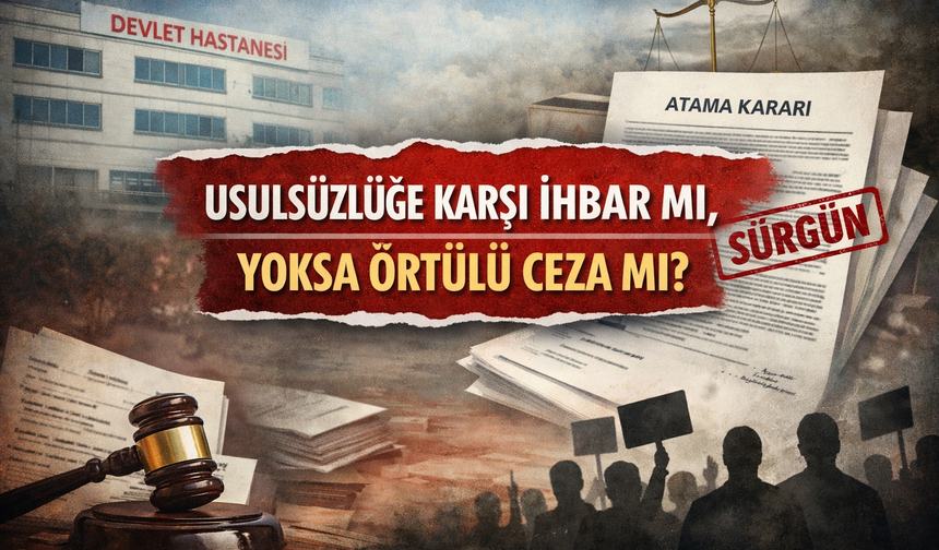 Defne Devlet Hastanesinde "İhbar" Krizi: Yolsuzluk İddiası Sürgünle mi Sonuçlandı?