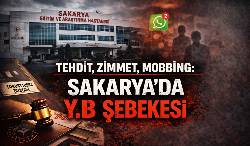 TEHDİT, ZİMMET, MOBBİNG: SAKARYA’DA Y.B ŞEBEKESİ