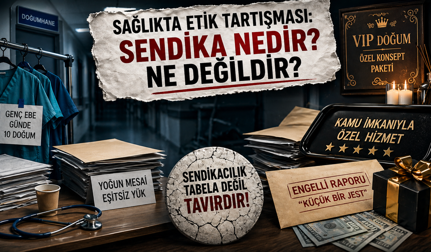 SAĞLIKTA ETİK TARTIŞMASI: SENDİKA NEDİR? NE DEĞİLDİR?