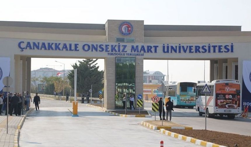 Çanakkale Onsekiz Mart Üniversitesi Sağlık Personeli Alım İlanı