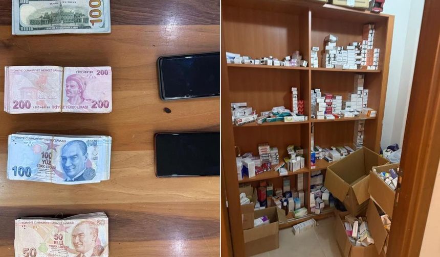 Sahte doktor kıskıvrak yakalandı! Evinden balya balya para çıktı