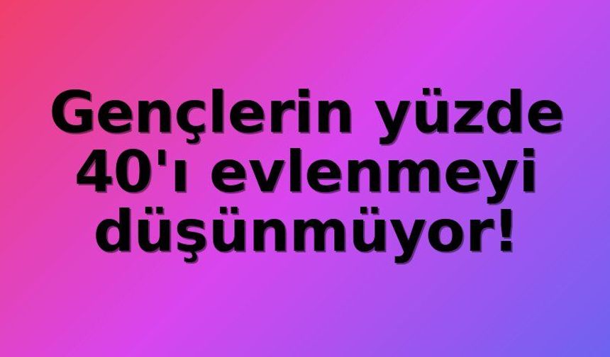 Gençlerin Yüzde 40'ı Evlilik Yolunda: Üç Kuşak Araştırmasıyla Türkiye'nin Aile Dinamikleri Mercek Altında