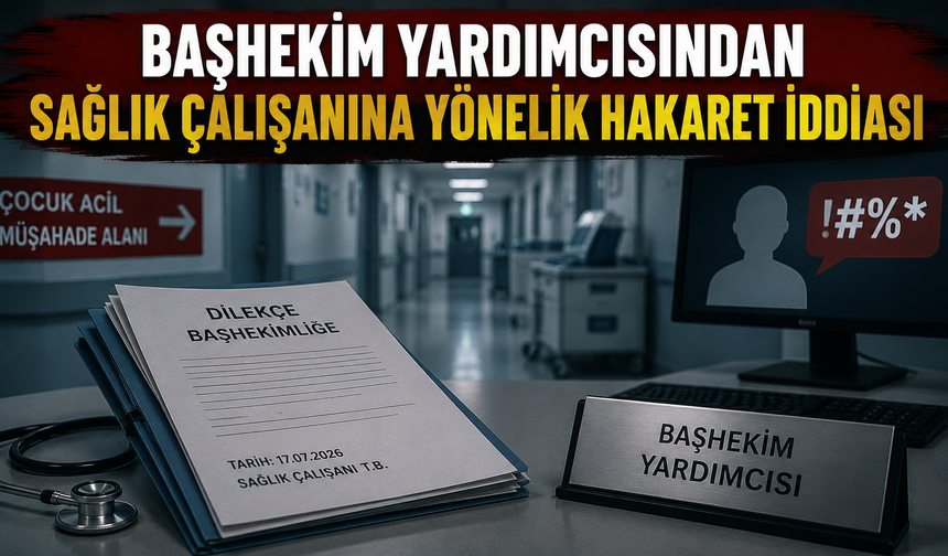 Başhekim Yardımcısından Sağlık Çalışanına Yönelik Hakaret İddiası