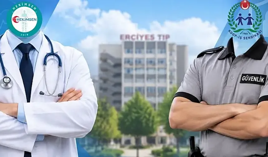Kayseri'de Neler Oluyor !  Doktor mu, güvenlik görevlisi mi darp edildi?