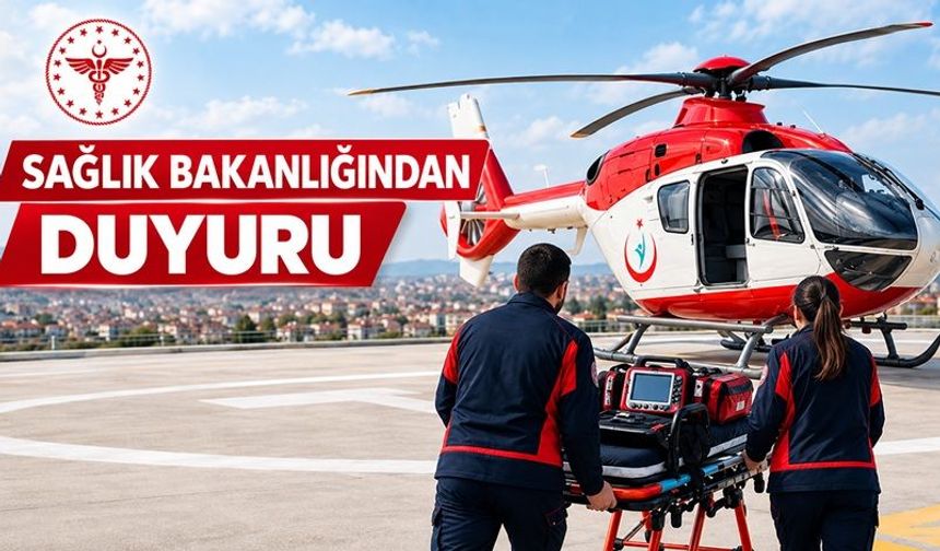 YENİ- Hava Ambulansları İçin Sağlık Personeli Sertifikalı Eğitim İlanı