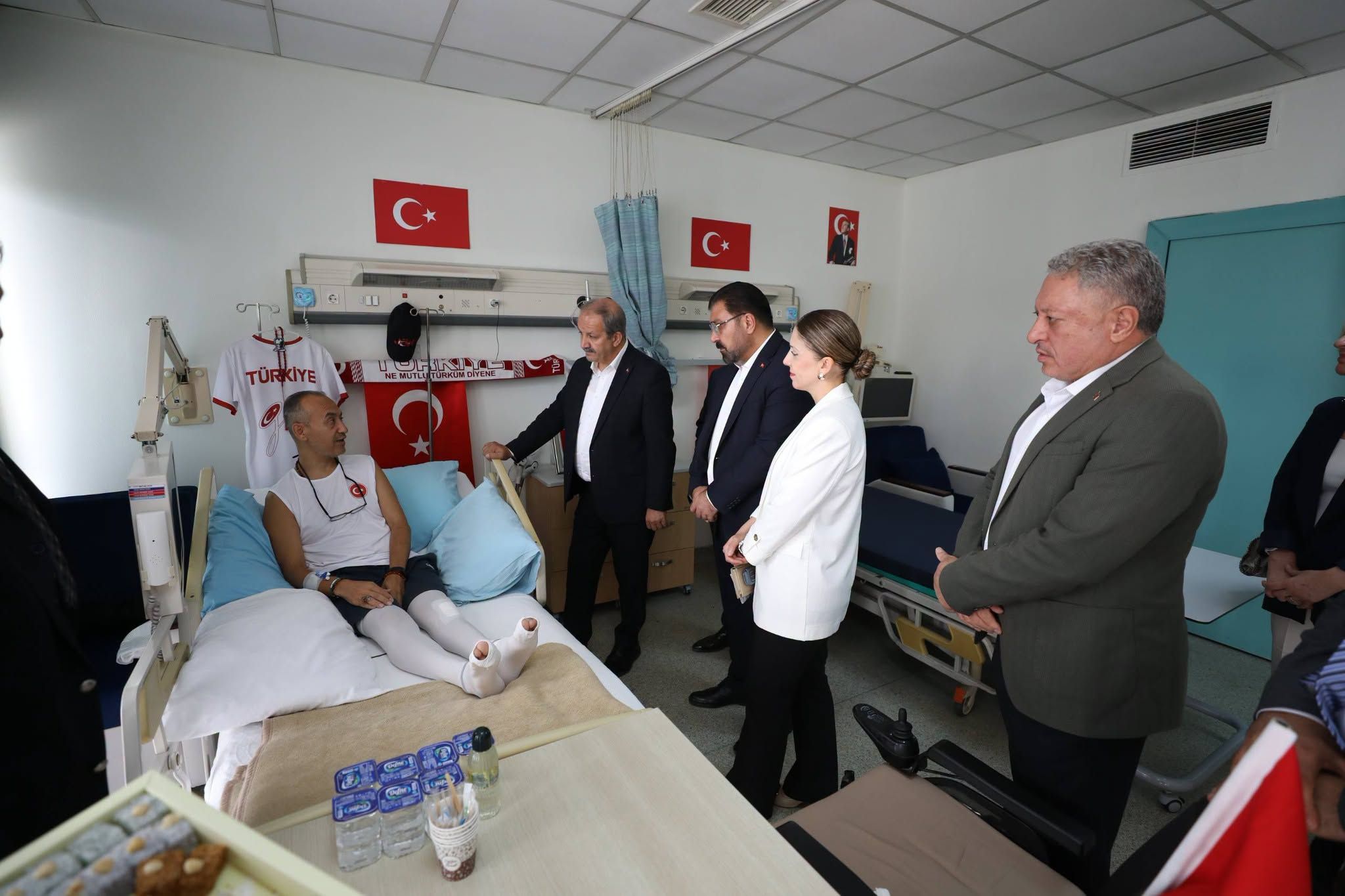 Sağlık-Sen’den Gazilere Ziyaret